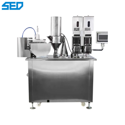 Semi Automatic Capsule Filling Machine With Horizontal Locking System