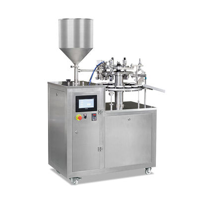 Fully Automatic Toothpaste Cream Aluminum Tube Filling And Sealing Machine