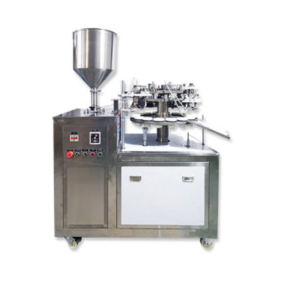 High Efficient Semi Automatic Aluminum Tube Filling And Sealing Machine