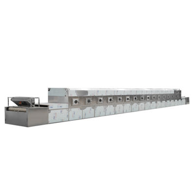 High Efficient Tunnel Microwave Dryer for Food Processing