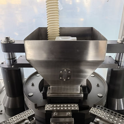 PLC Control Fully Automatic Capsule Filling Machine with 2000 capsules/min Speed and 18 Die Holes for High Accuracy