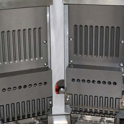 Touch Screen Semi Automatic Capsule Filling Machine Made Of Stainless Steel Button