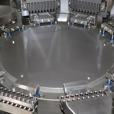 Touch Screen Semi Automatic Capsule Filling Machine Made Of Stainless Steel Button
