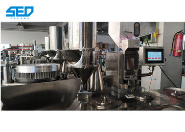 Semi Automatic Capsule Filling Machine With Horizontal Locking System