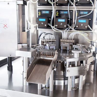 High Precision Automatic Capsule Filling Machine with 260 Grains/Min Capacity and 304/316L Stainless Steel Construction