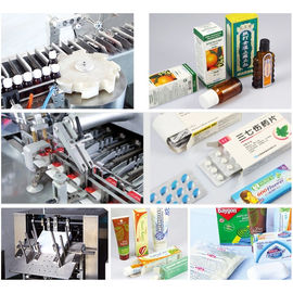 Skin Care Products Facial Mask Auto Cartoner Machine Packaging Line Low Noise