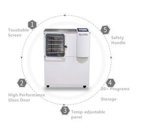 SED-3M Shelf Number 7+1 Layers Small Scale Box Type Freeze Dry Machine Vacuum Laboratory Lyophilizer Total Weight 3500KG