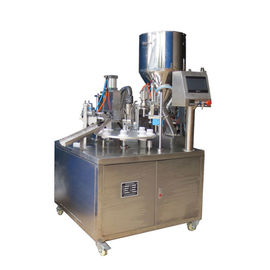 High Viscosity Liquid Semi Automatic Hose Filling And Sealing Machine For Aluminum Tube