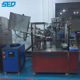 FWJ-L30 Automatic Plastic And Flexible Pipe Filling Sealing Machine 30 Tubes Per Minunte