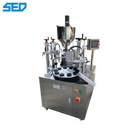 Semi Automatic Plastic Hose Filling And Sealing Machine With PLC Control