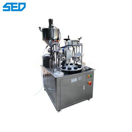 Semi Automatic Plastic Hose Filling And Sealing Machine With PLC Control