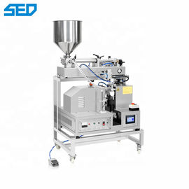 Semi Auto Pharmaceutical Machinery Equipment Cosmetic Cream Ointment Hose Filling Sealing