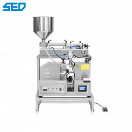 Semi Auto Pharmaceutical Machinery Equipment Cosmetic Cream Ointment Hose Filling Sealing