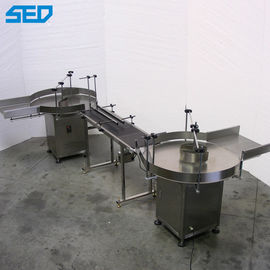 Easy To Transport 30-120 Bottles Per Minute SS304 Round Bottle Unscrambler