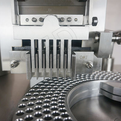 Semi Automatic Powder Granules Capsule Filling Machine With PLC Control
