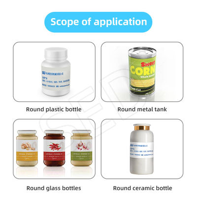 Automatic Labeling Machine For Plastic Round Bottle
