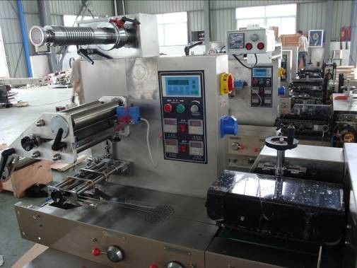 Stainless Steel Pillow Type 400mm Horizontal Flow Pack Machine