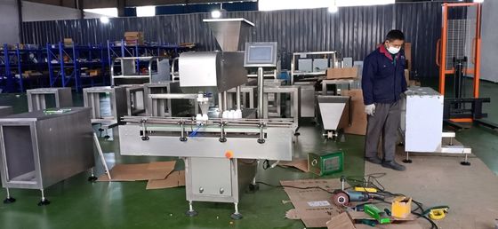 Tablet Capsule Counting Machine Pharma Packing Machinery