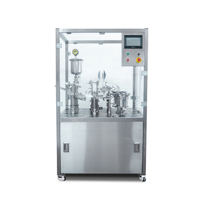 3.5KW Vacuum Liquid Filling Plugging Machine With 1200-1800 Pcs/H Prefilled Syringe