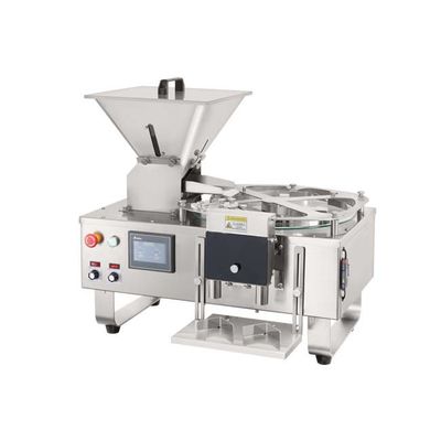 Stainless Steel Two Heads Vibrating Capsule Counting Machine With Automatic